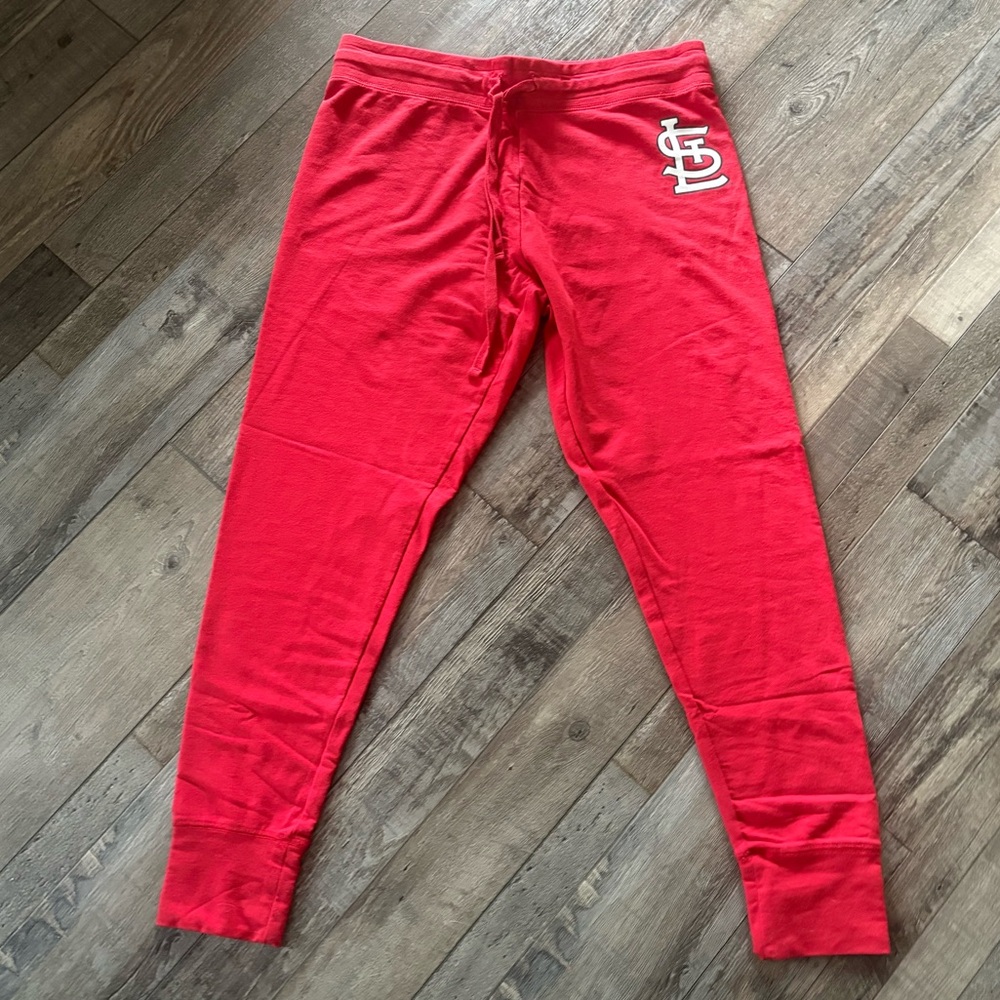STL Cardinals knit joggers